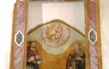 La Madonna del Carmelo tra S. Antonio da Padova e S. Carlo Borromeo